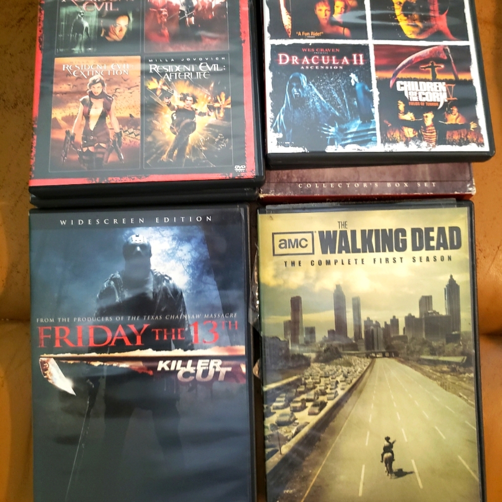 Halloween scary movie lot